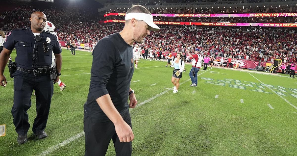 Lincoln Riley still sees a lot to play for at USC despite second straight loss