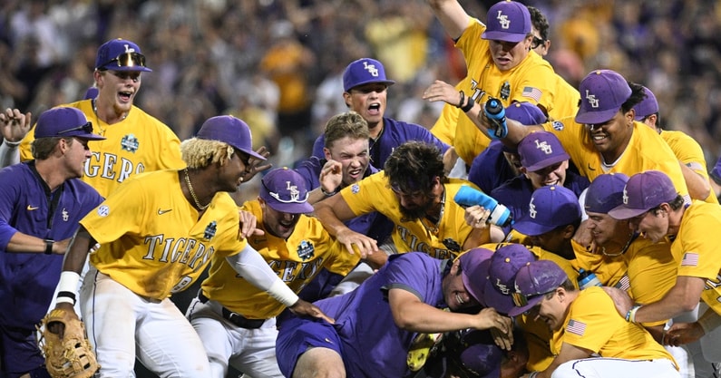 LSU Baseball on X: Reminiscing on Sundays in Gold   / X