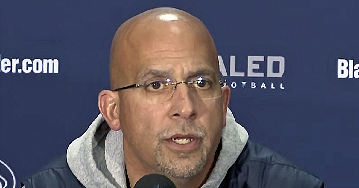Penn State coach James Franklin What did he say on Tuesday?