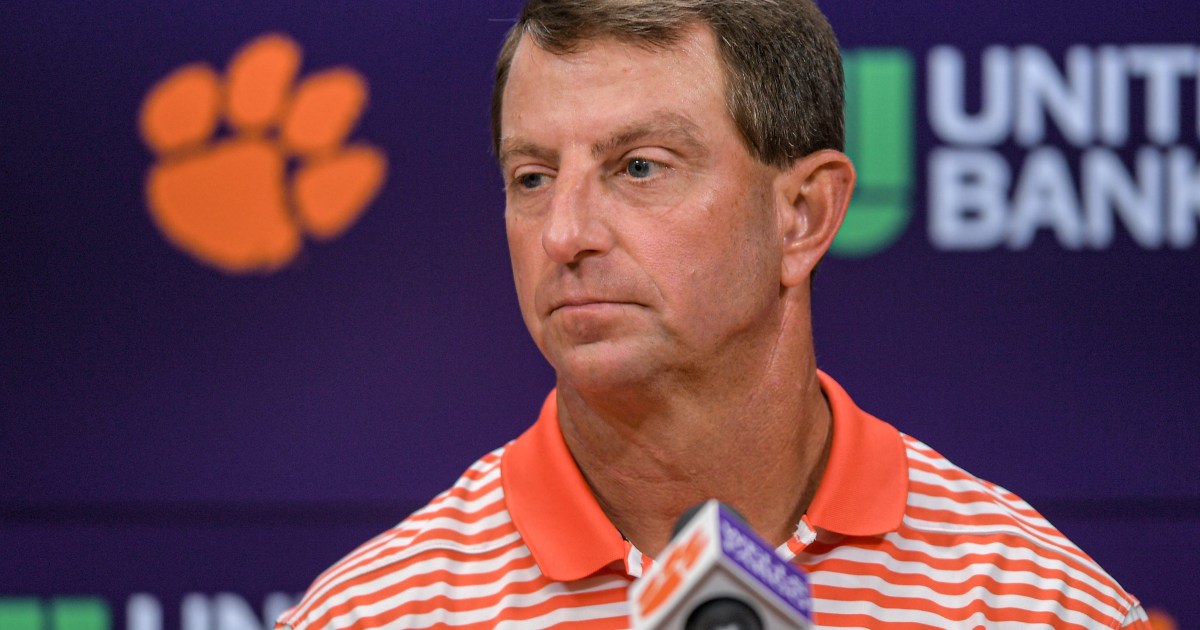 Dabo Swinney admits last play was not designed to be a RPO