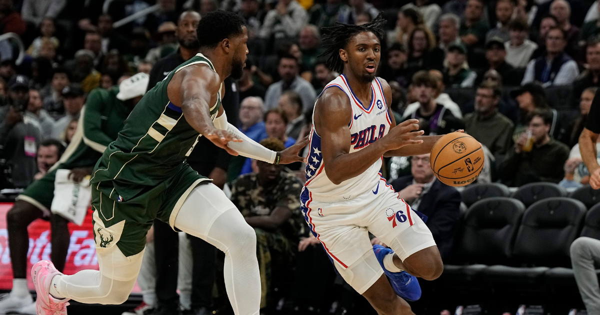 BBNBA: Tyrese Maxey Shines in 76ers Opener, AD Bounces Back in Win Over ...
