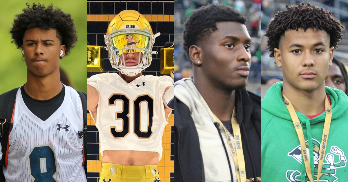 What Notre Dame recruits are visiting for the Pittsburgh game?