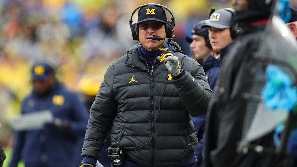 Bruce Feldman speculates on future for Jim Harbaugh, Michigan