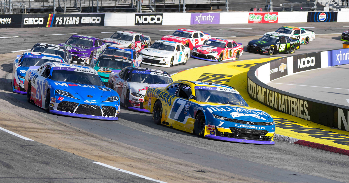 Brandon Jones wins Xfinity Series pole at Martinsville, will start in ...