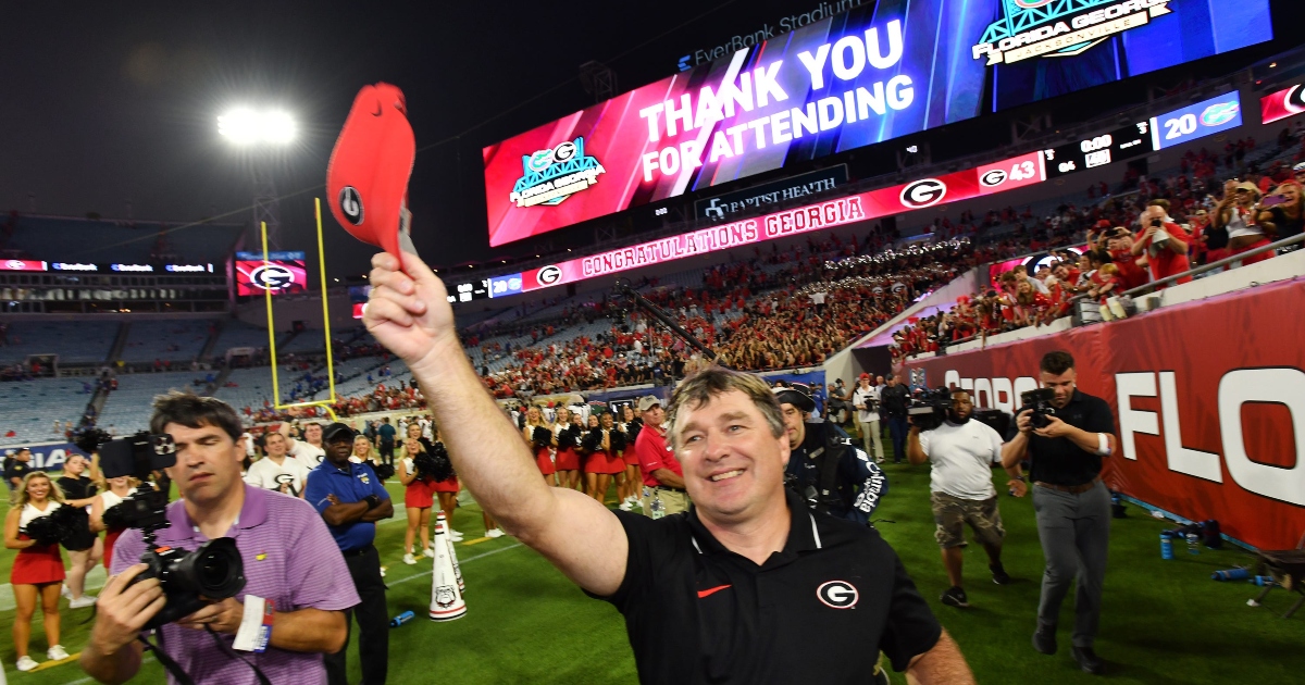 Kirby Smart reacts to Georgia setting SEC record with 29th consecutive win