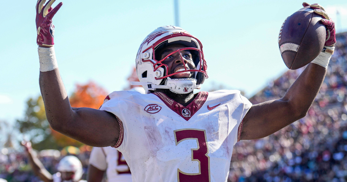 Arizona Cardinals select FSU RB Trey Benson early in Round 3