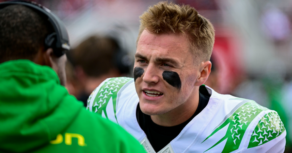 Oregon QB Bo Nix