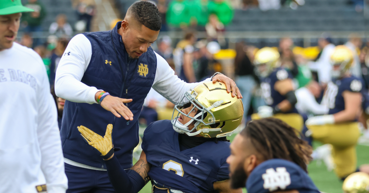 Waytooearly 2024 Notre Dame football depth chart projection Defense