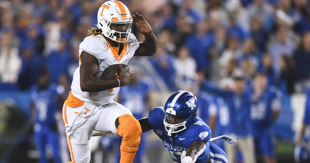 Tennessee QB Joe Milton vs. Kentucky