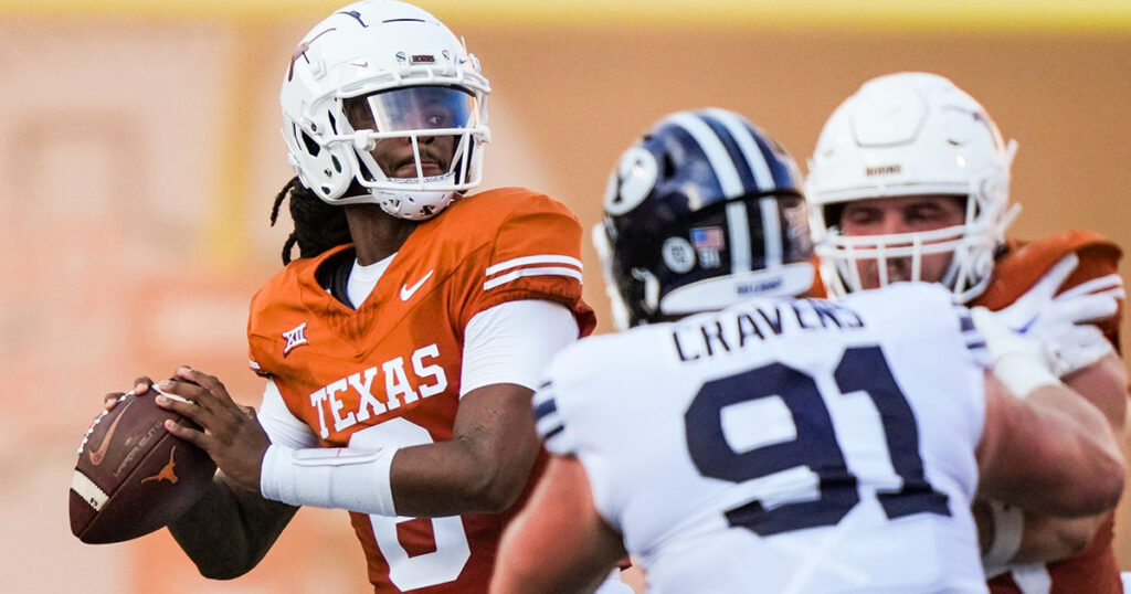 Texas QB Maalik Murphy vs. BYU