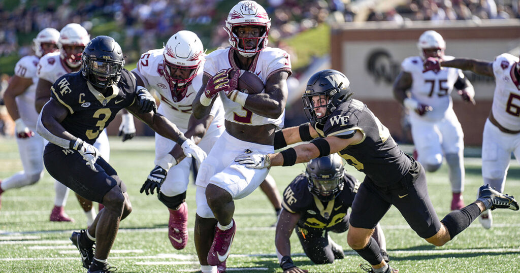 Florida State RB Trey Benson vs. Wake Forest