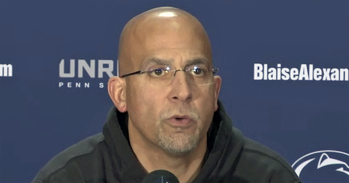 What did Penn State coach James Franklin say during his Monday news