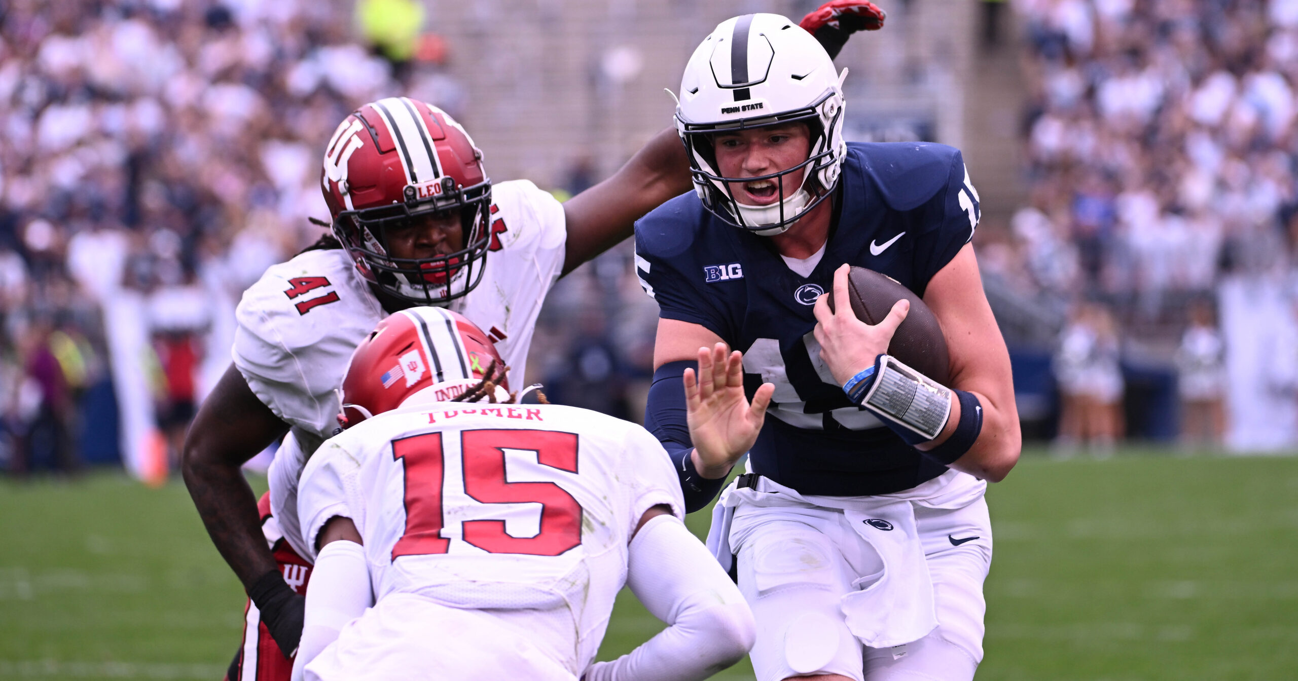 Penn State quarterback Drew Allar