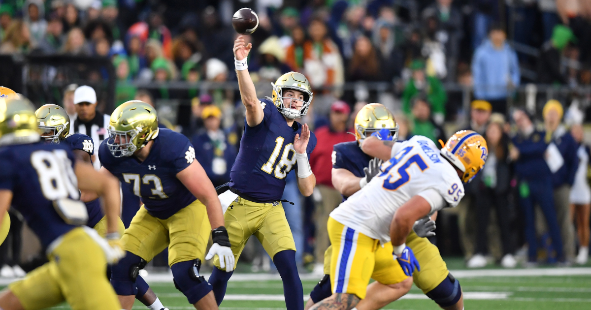 Predicting Notre Dame football Sun Bowl depth chart Offense On3