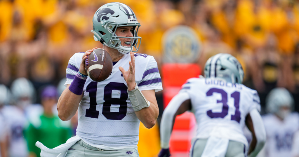 Kansas State quarterback Will Howard realizes what Saturday's game against Texas means