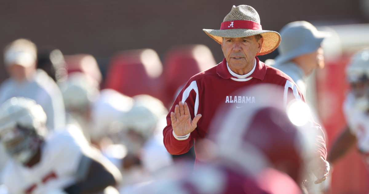 Nick Saban reveals Alabama's bowl practice schedule, why first few days ...