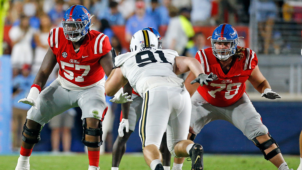 Lane Kiffin: Ole Miss ‘heading in the right direction’ regarding cleaning up penalties on offensive line