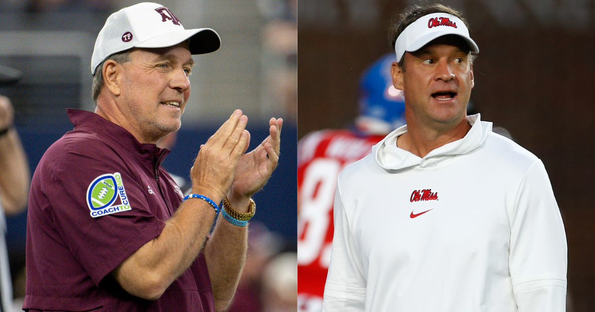 Chris Low jokes about Lane Kiffin, Jimbo Fisher relationship, potential ...