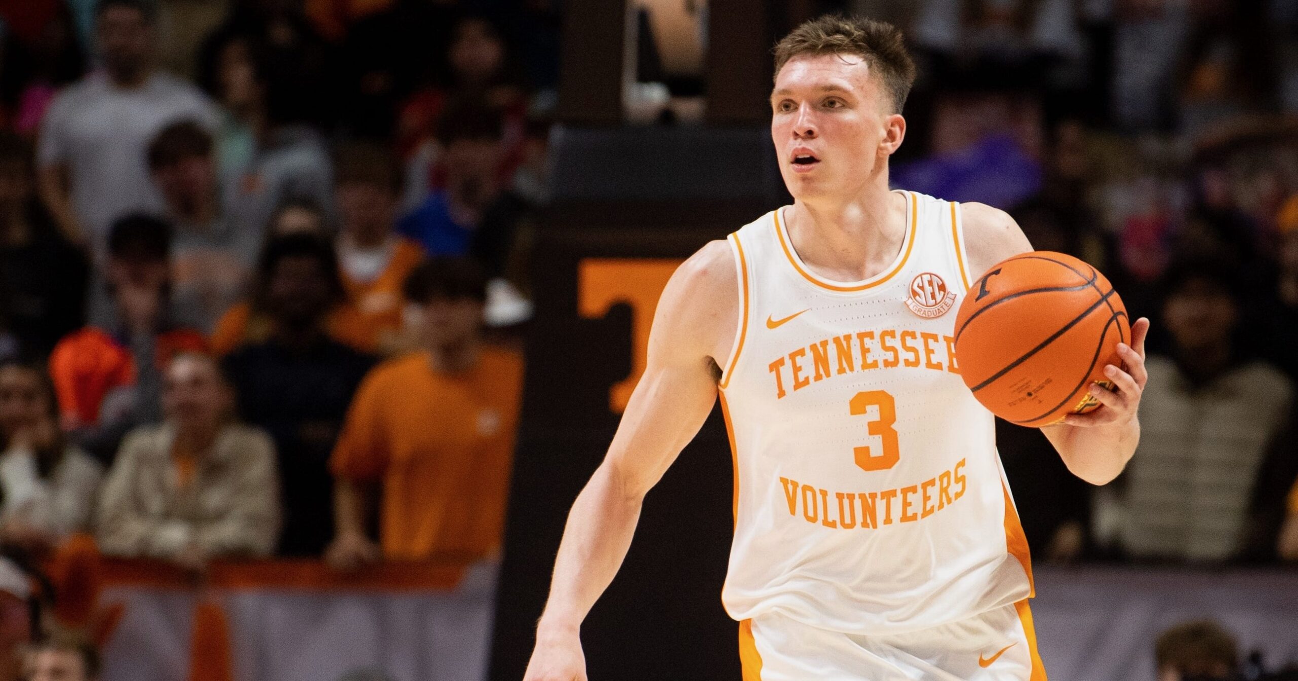 Rick Barnes updates the status of Dalton Knecht's ankle injury