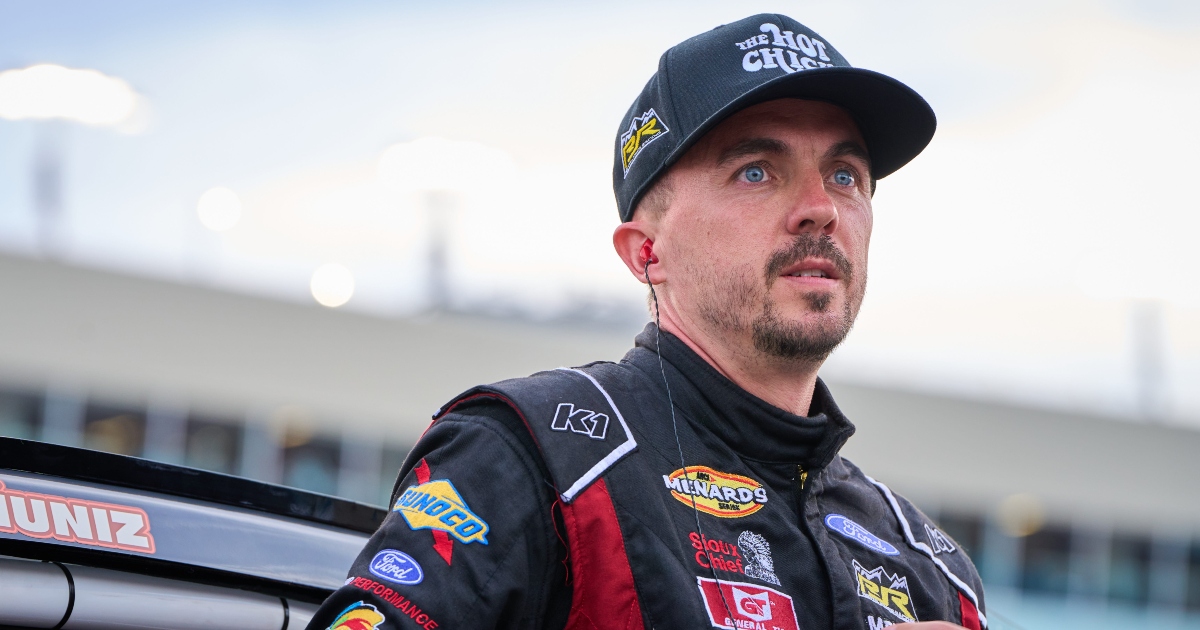 Frankie Muniz reportedly moving up to NASCAR Xfinity Series in 2024