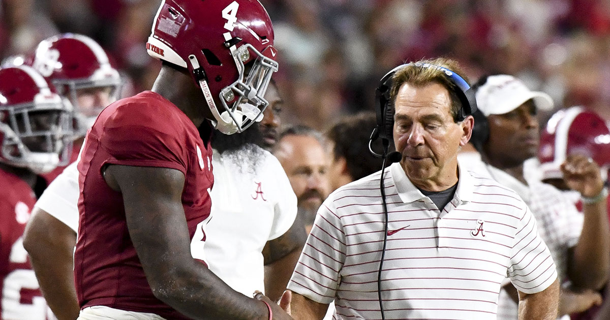 Alabama Coach Nick Saban Breaks Down Game-winning Touchdown