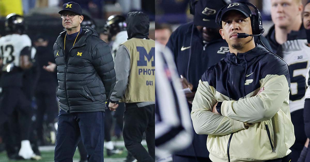 Jim Harbaugh Addresses Postgame Handshake With Ryan Walters After ...