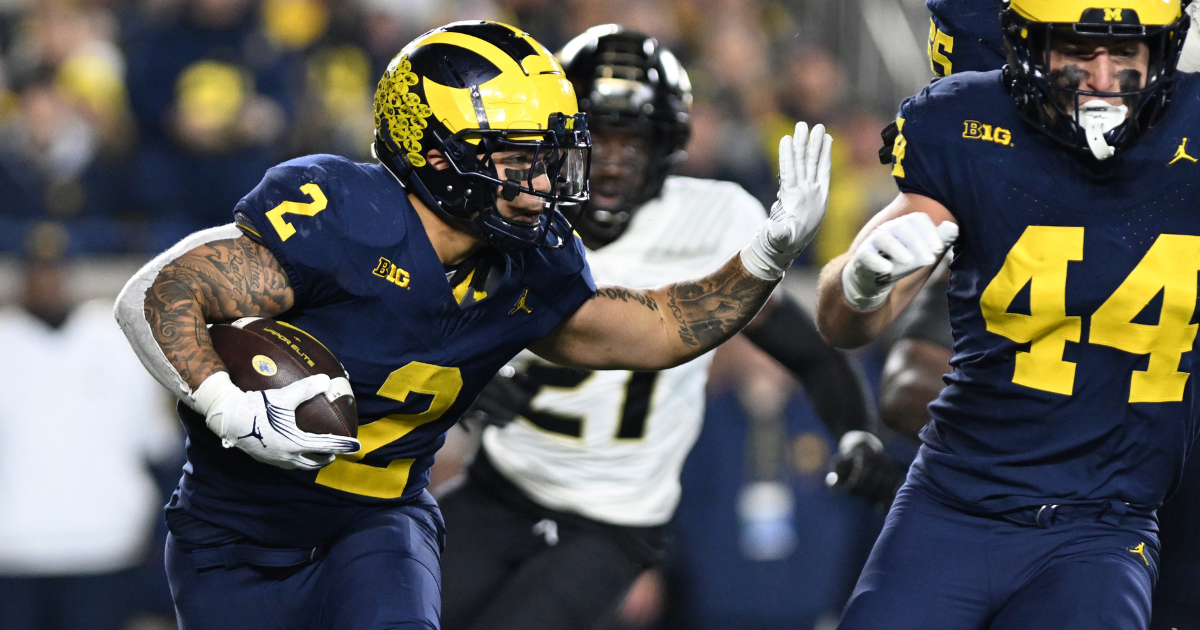 Michigan RB Blake Corum denies having business with Stalions