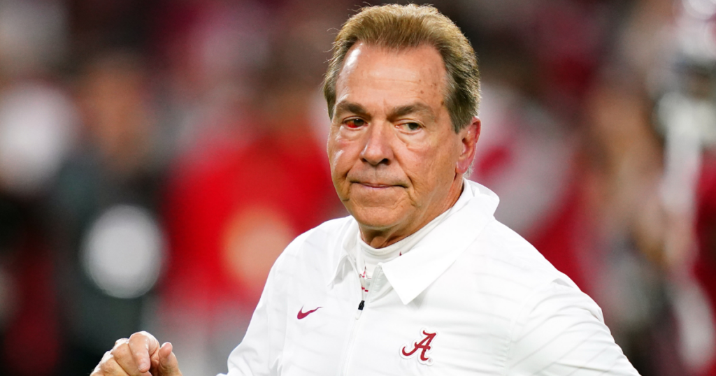 Alabama HC Nick Saban