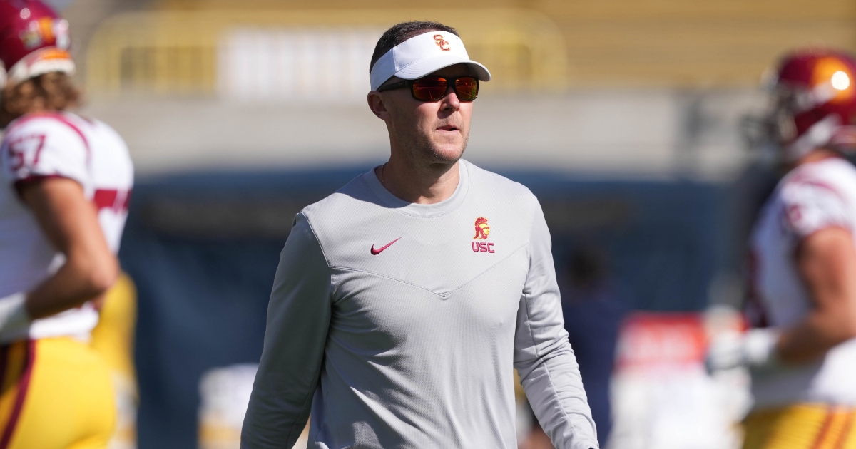 Lincoln Riley, USC Celebrate Decision To Return Heisman Trophy To ...