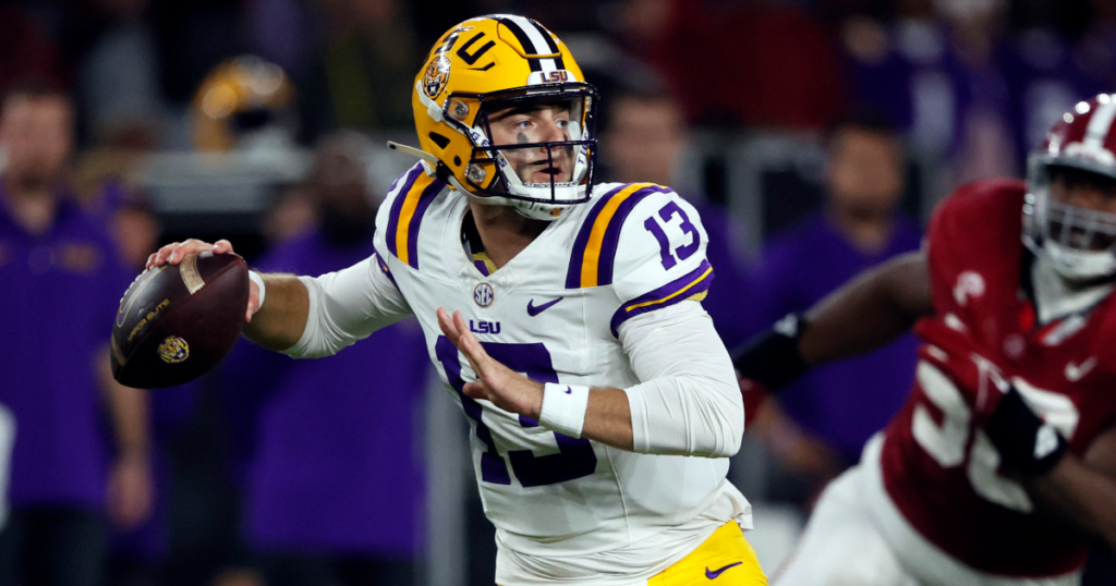 LSU coach Brian Kelly knows this week is an important one for Garrett Nussmeier