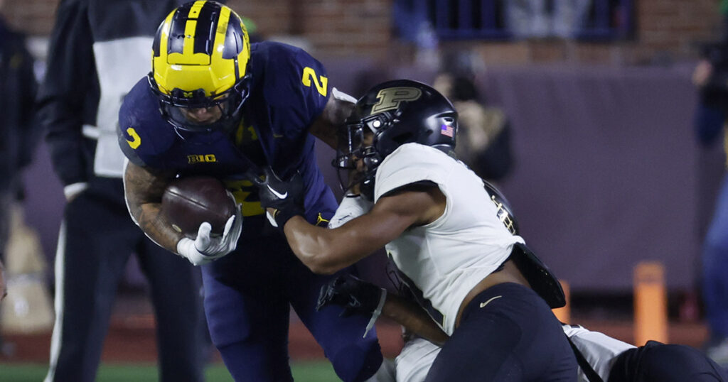 Michigan RB Blake Corum vs. Purdue