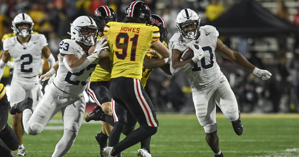 Penn State RB Nick Singleton vs. Maryland