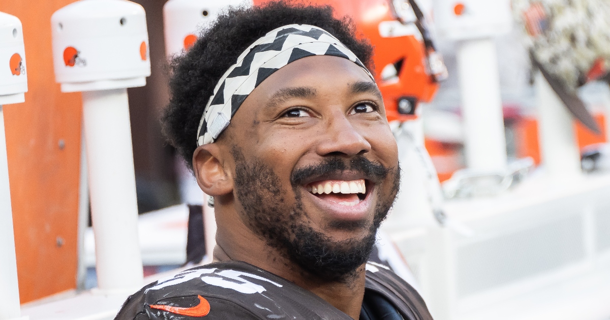 2026 Winter Olympics: Myles Garrett traveling to Milan to support girlfriend Chloe Kim