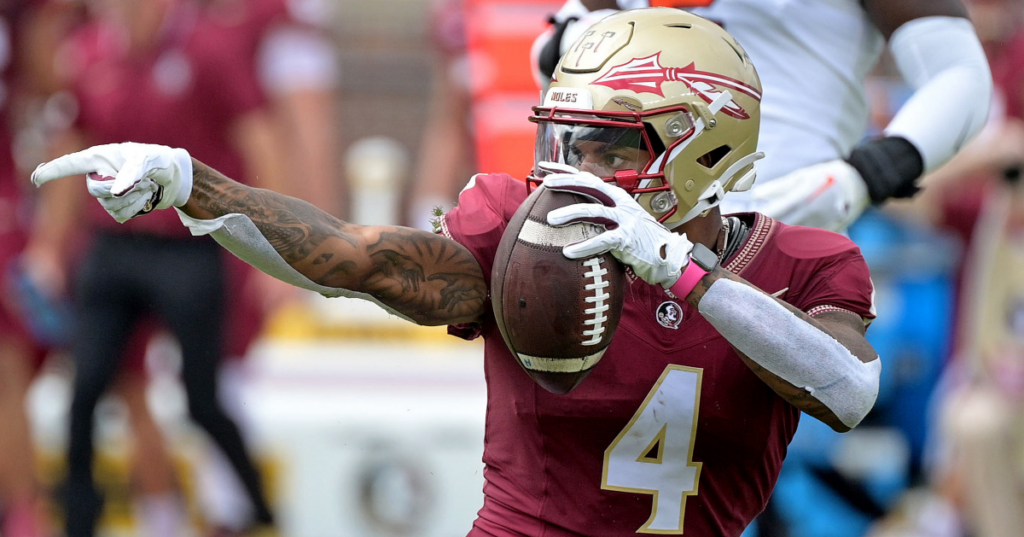 Florida State receiver Keon Coleman is hopefuly to return from injury this week