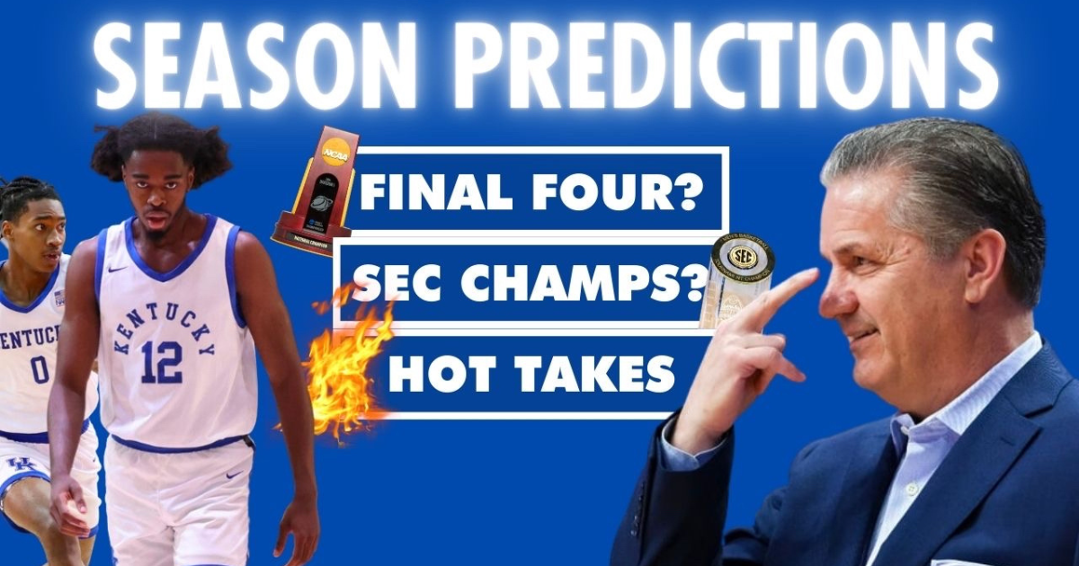 KSR's 202324 Kentucky Basketball Season Predictions