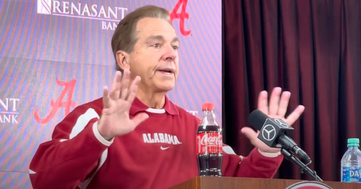 Everything Nick Saban said on Wednesday of Kentucky game week