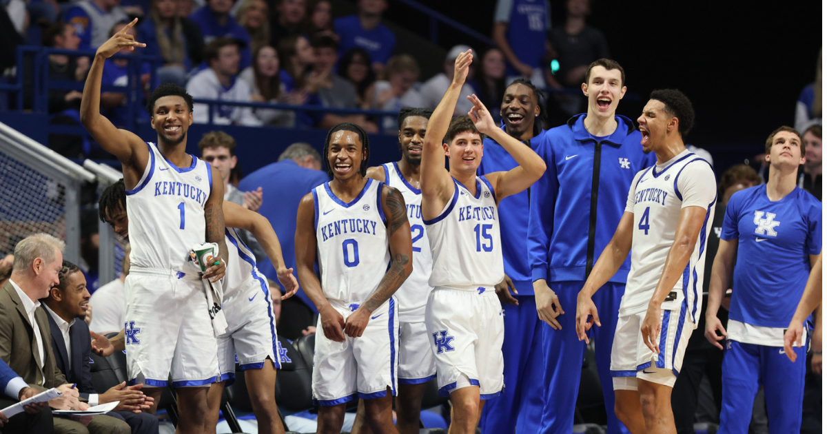 Young Kentucky team focusing on the now, not looking ahead to Kansas