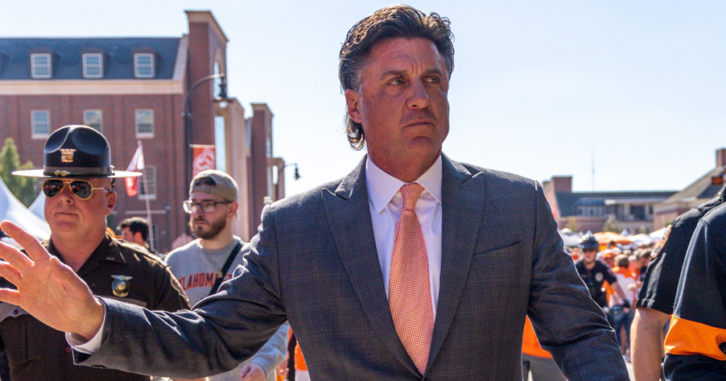 Oklahoma State HC Mike Gundy