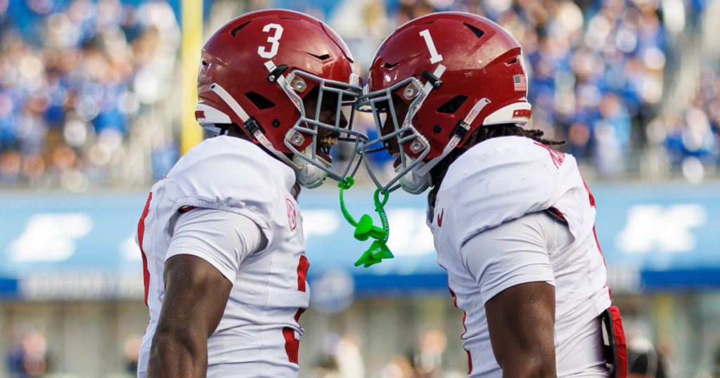 Alabama DBs Terrion Arnold, Kool-Aid McKinstry