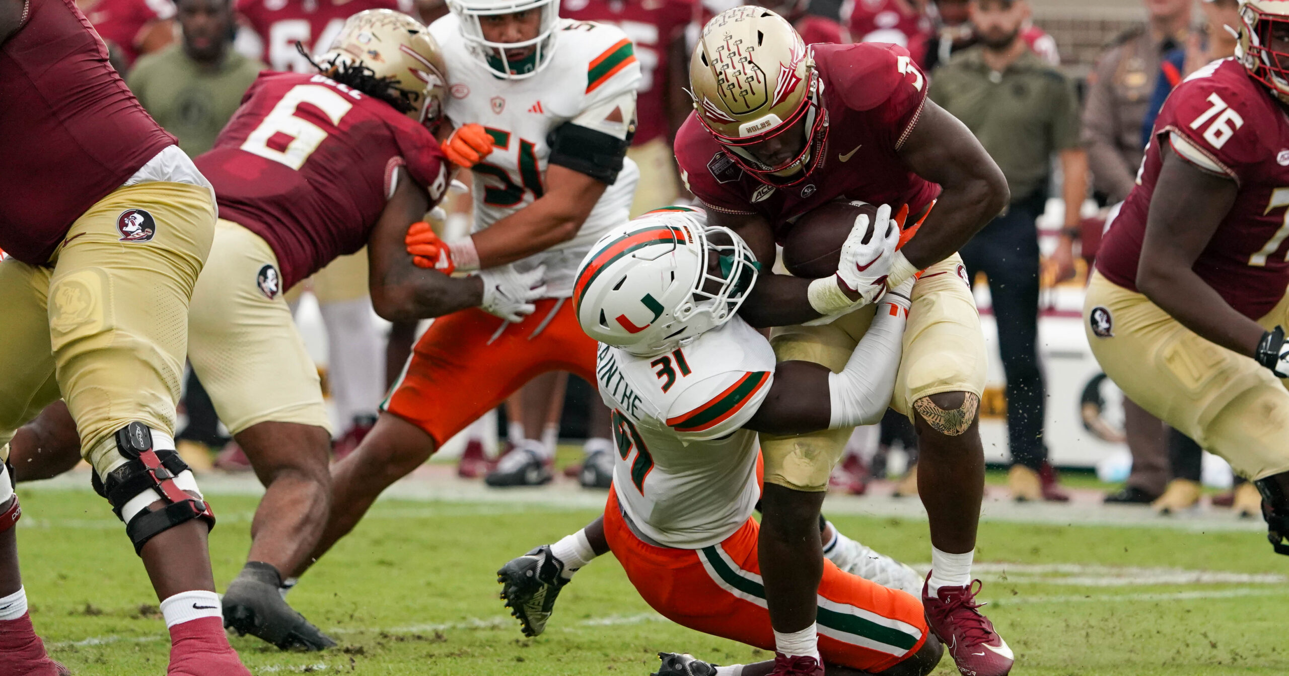 Miami LB Wesley Bissainthe shares his take heading into UF game