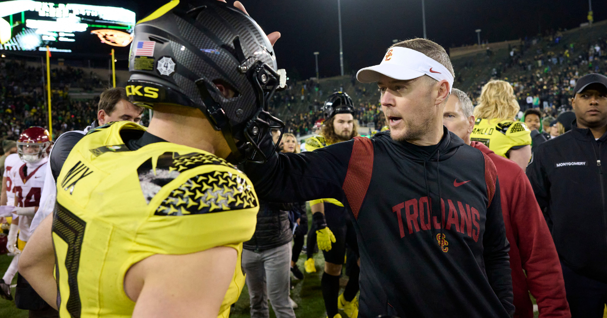 Lincoln Riley Quotes After USC's 36-27 Loss To Oregon - WeAreSC