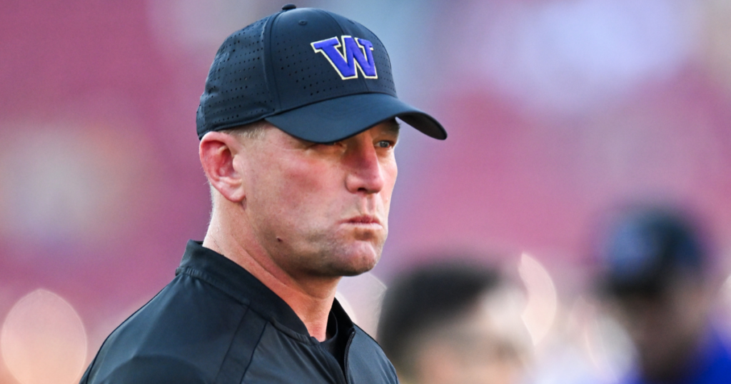 Washington HC Kalen DeBoer