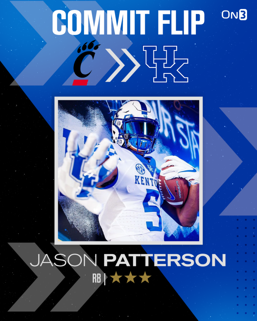 Jason Patterson flips to Kentucky from Cincinnati 