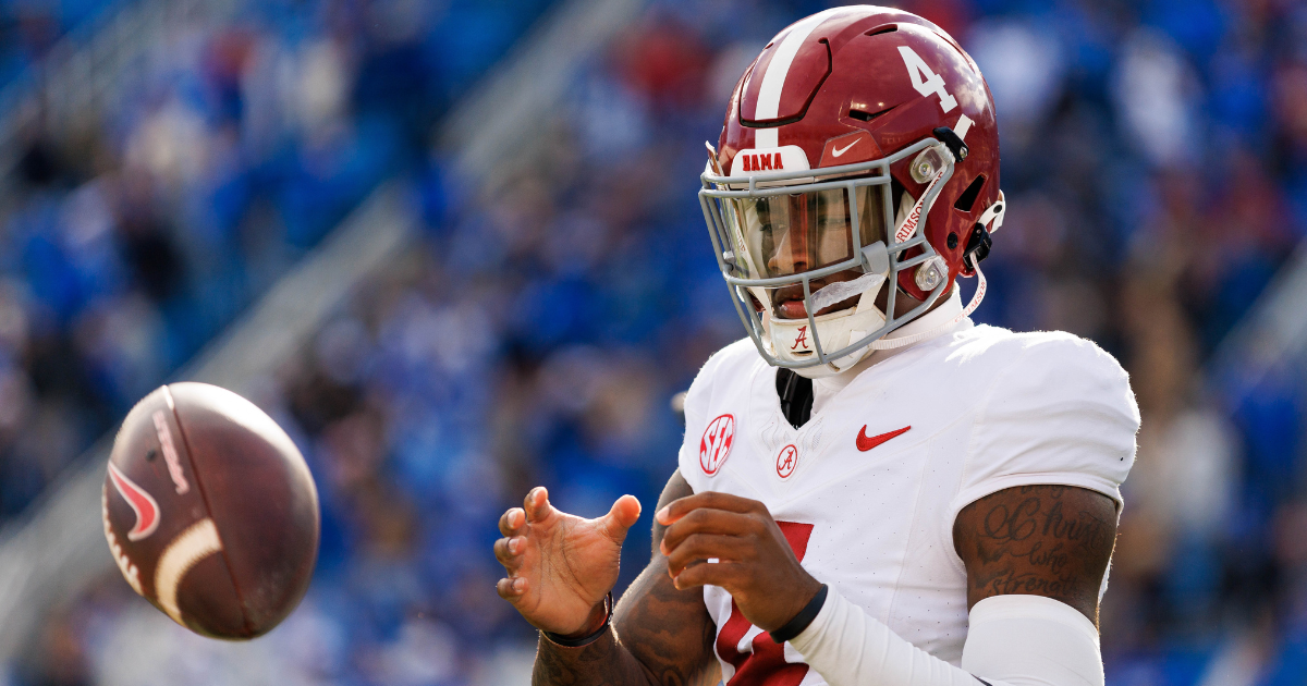 ESPN's College Playoff Rankings crew believes Jalen Milroe makes