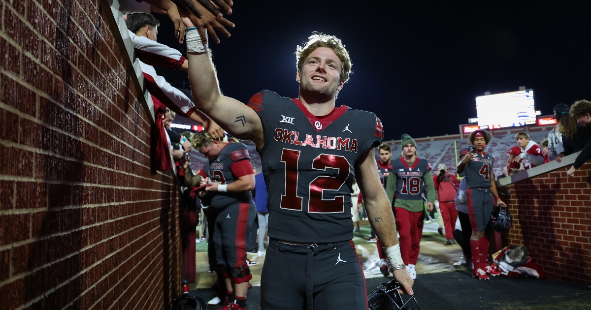 Oklahoma wide receiver Drake Stoops signs with Los Angeles Rams - On3