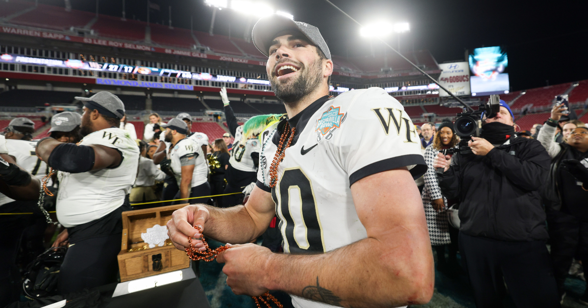 Why Sam Hartman is set for emotional day as Wake Forest visits Notre Dame