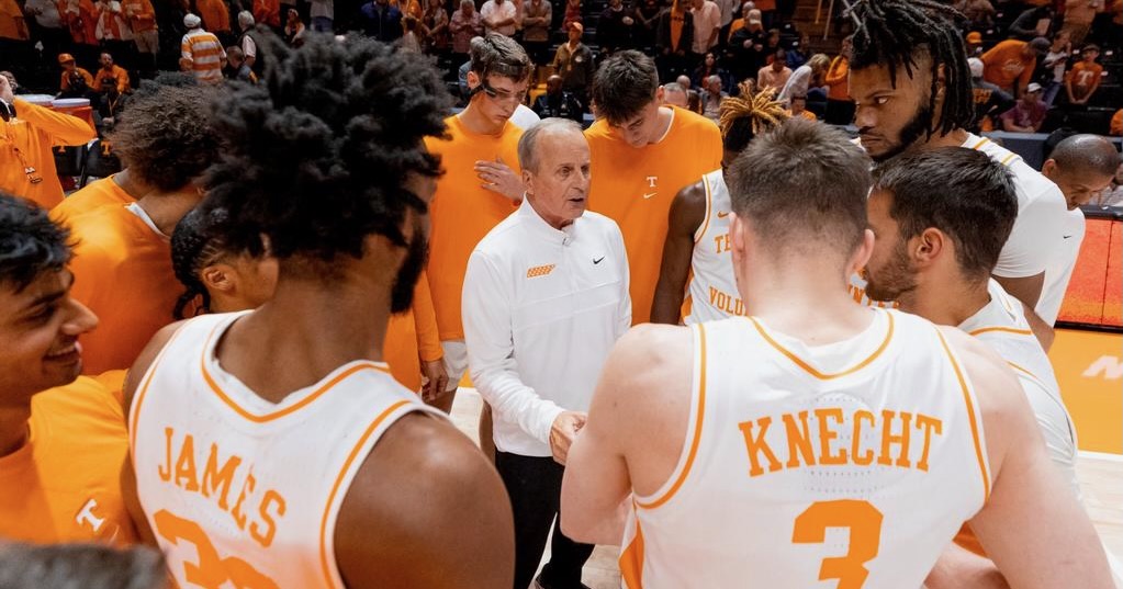 Where Tennessee basketball is ranked in updated AP Top 25, Coaches Poll