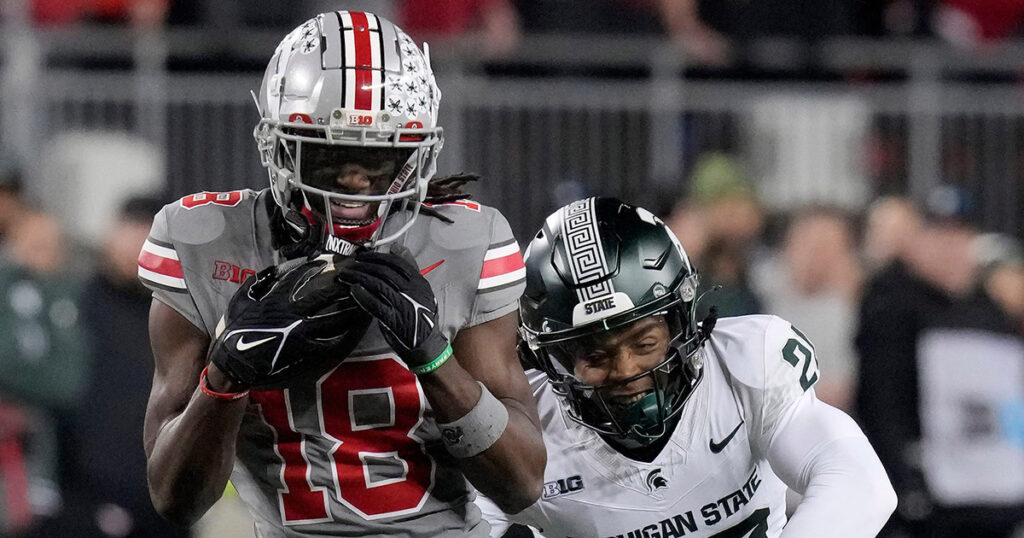 Ohio State WR Marvin Harrison Jr. vs. Michigan State