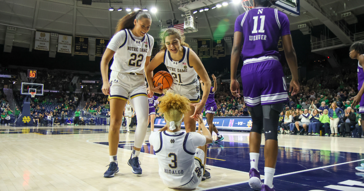 Instant Observations Notre Dame Overpowers Northwestern