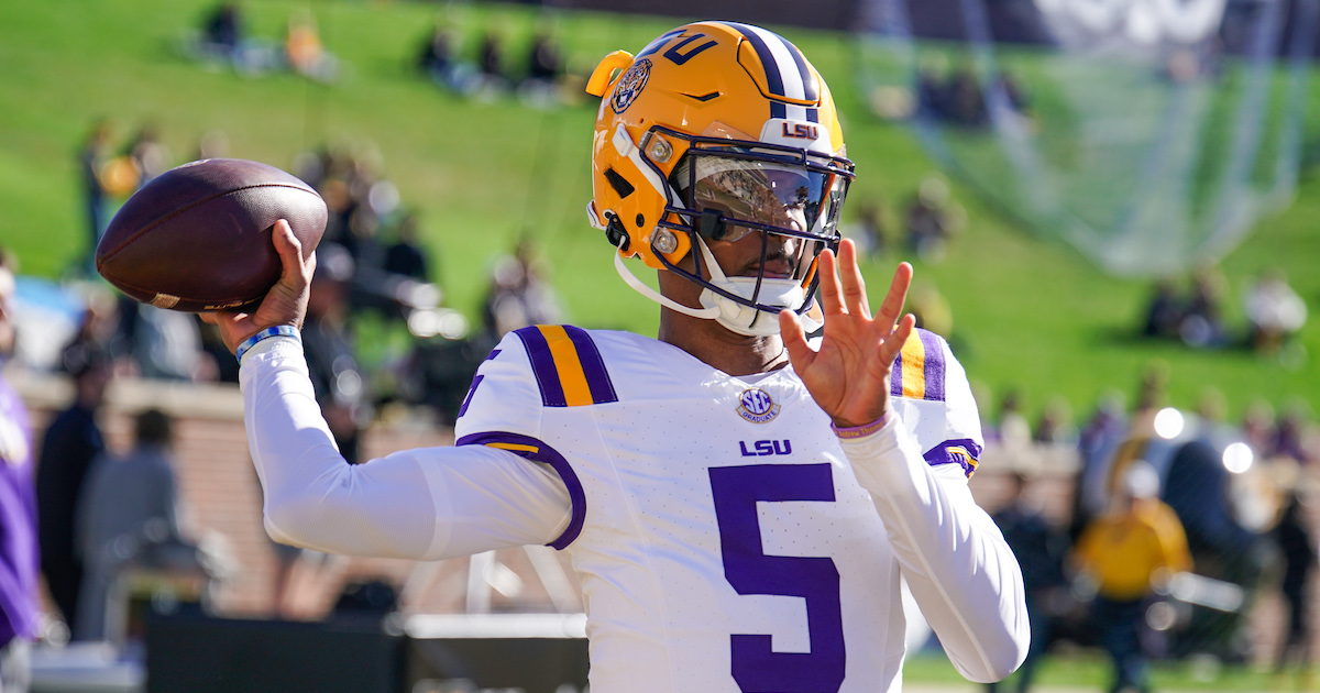 LSU QB Jayden Daniels headed to Senior Bowl On3